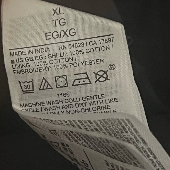 Gap x Doen DÔEN Black Eyelet Mini Dress NWT XL - Picture 9 of 10